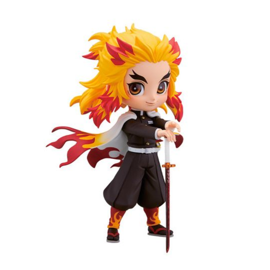 Demon Slayer Kimetsu No Yaiba Kyojuro Rengoku Ver.A Q Posket Figure by Banpresto - Medaid International