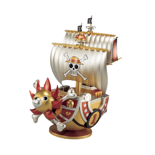 One Piece Thousand Sunny Mega World Collectable Figure Special Gold Color by Banpresto - Medaid International