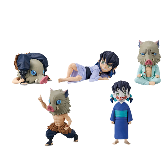 Demon Slayer Kimetsu No Yaiba World Collectable Figure Inosuke Hashibira Collection by Banpresto (1 Random) - Medaid International