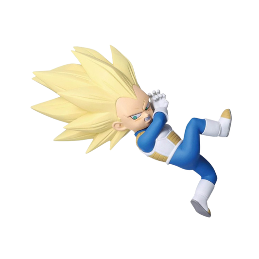 DRAGON BALL DAIMA SUPER SAIYAN 3 VEGETA(MINI) FIGURE WITH PANEL Figure By Banpresto - Medaid International