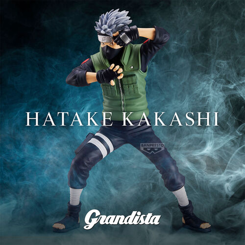NARUTO SHIPPUDEN Grandista - HATAKE KAKASHI - Figure By Banpresto - Medaid International