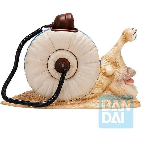One Piece ICHIBANSHO DEN DEN MUSHI MONKEY.D.GARP VER. Figure By Bandai - Medaid International