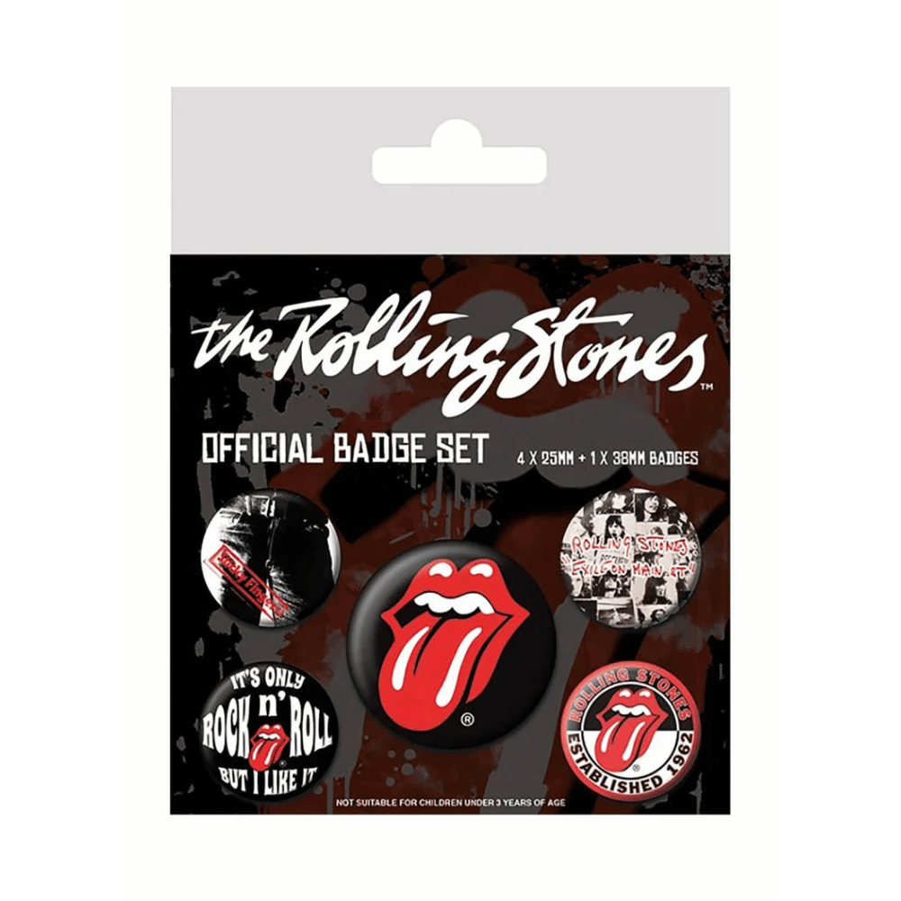 THE ROLLING STONES - CLASSIC (BADGE PACK) By PYRAMID - Medaid International