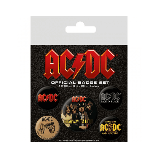ACDC - LOGO (BADGE PACK) BY PYRAMID - Medaid International