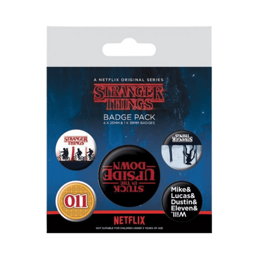STRANGER THINGS UPSIDE DOWN (BADGE PACK) By Pyramid - Medaid International