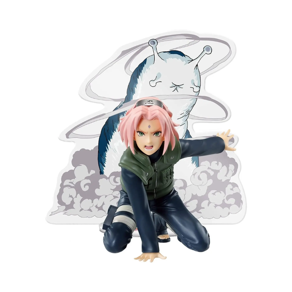 NARUTO SHIPPUDEN HARUNO SAKURA PANEL SPECTACLE Figure By Banpresto - Medaid International