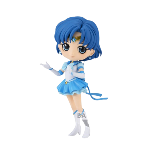 Pretty Guardian Sailor Moon Cosmos the Movie -ETERNAL SAILOR MERCURY-(ver.A) Q posket Figure By Banpresto - Medaid International