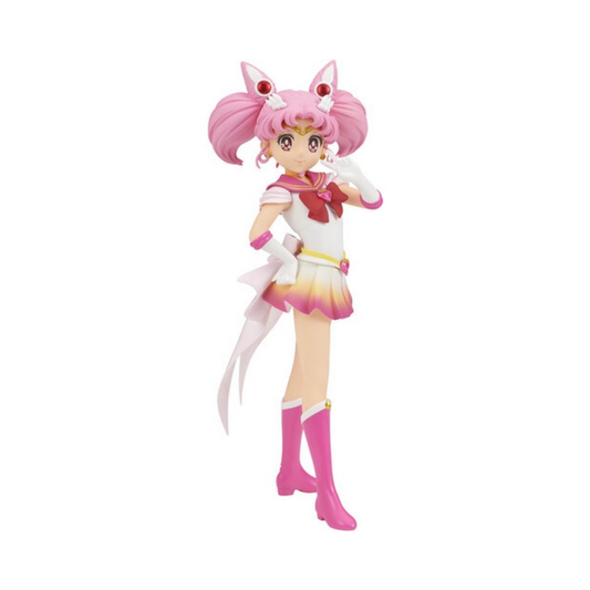 Pretty Guardian Sailor Moon Eternal the Movie -SUPER SAILOR CHIBI MOON-(ver.A) GLITTER&GLAMOURS Figure By Banpresto - Medaid International