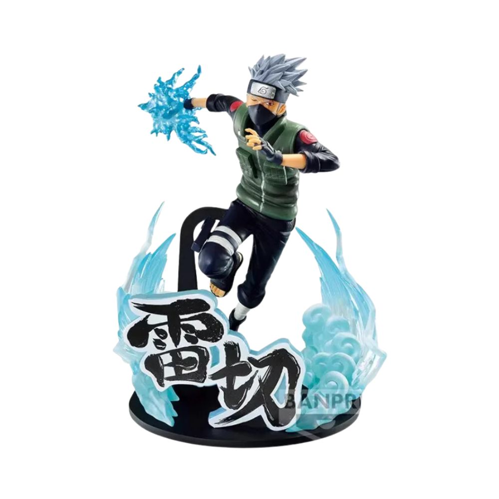 NARUTO SHIPPUDEN -HATAKE KAKASHI-SPECIAL ver. VIBRATION STARS Figure By Banpresto - Medaid International