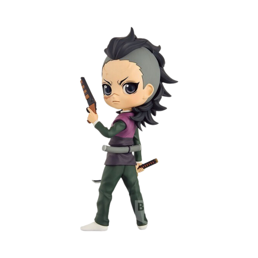 Demon Slayer: Kimetsu no Yaiba Genya Shinazugawa Q posket Figure By Bandai - Medaid International