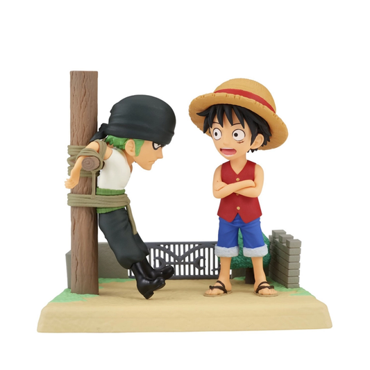 ONE PIECE LOG STORIES MONKEY D LUFF WORLD COLLECTABLE FIGURE By Bandai - Medaid International