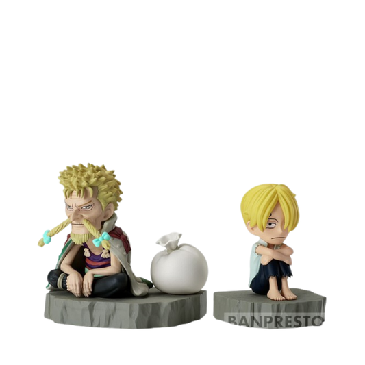 ONE PIECE LOG STORIES-SANJI & ZEFF WCF Figure By Banpresto - Medaid International