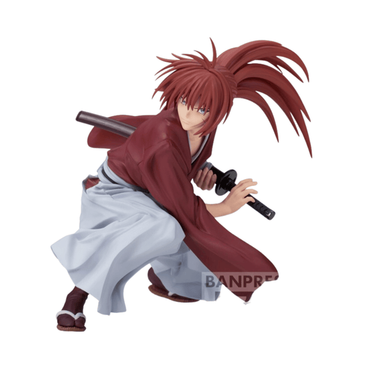 Rurouni Kenshin Kenshin Himura VIBRATION STARS Figure By Banpresto - Medaid International