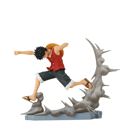 ONE PIECE SENKOZEKKEI MONKEY.D.LUFFY Figure By Banpresto - Medaid International