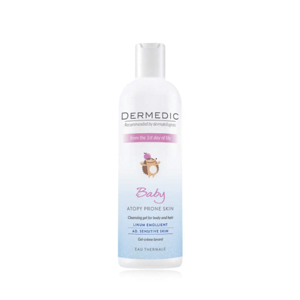 Dermedic Linum Baby Cleansing Gel For Body And Hair From first Day Of Life - Medaid