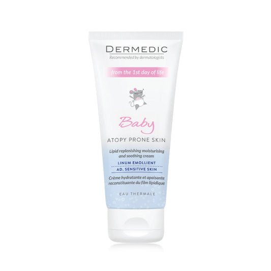 Dermedic Linum Baby Lipid Replenishing Moisturising And Soothing Cream 1st Day Of Life - 100 ml - Medaid