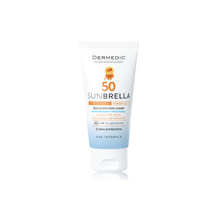 Dermedic Sunbrella Baby Sun Protection Face Cream SPF50 From The First Day Of Life - 50 ml - Medaid