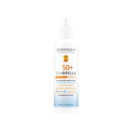 Dermedic Sunbrella Baby Sun Protection Milk Spray For Children SPF50 - 150 ml - Medaid