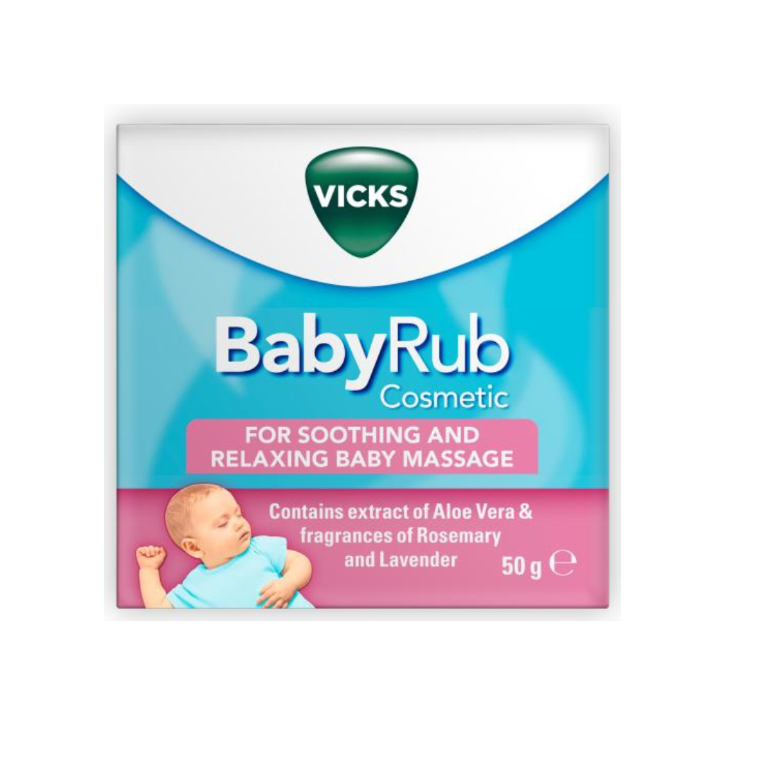 BabyRub ointment for soothing and relaxing baby massage Jar 50g - Medaid