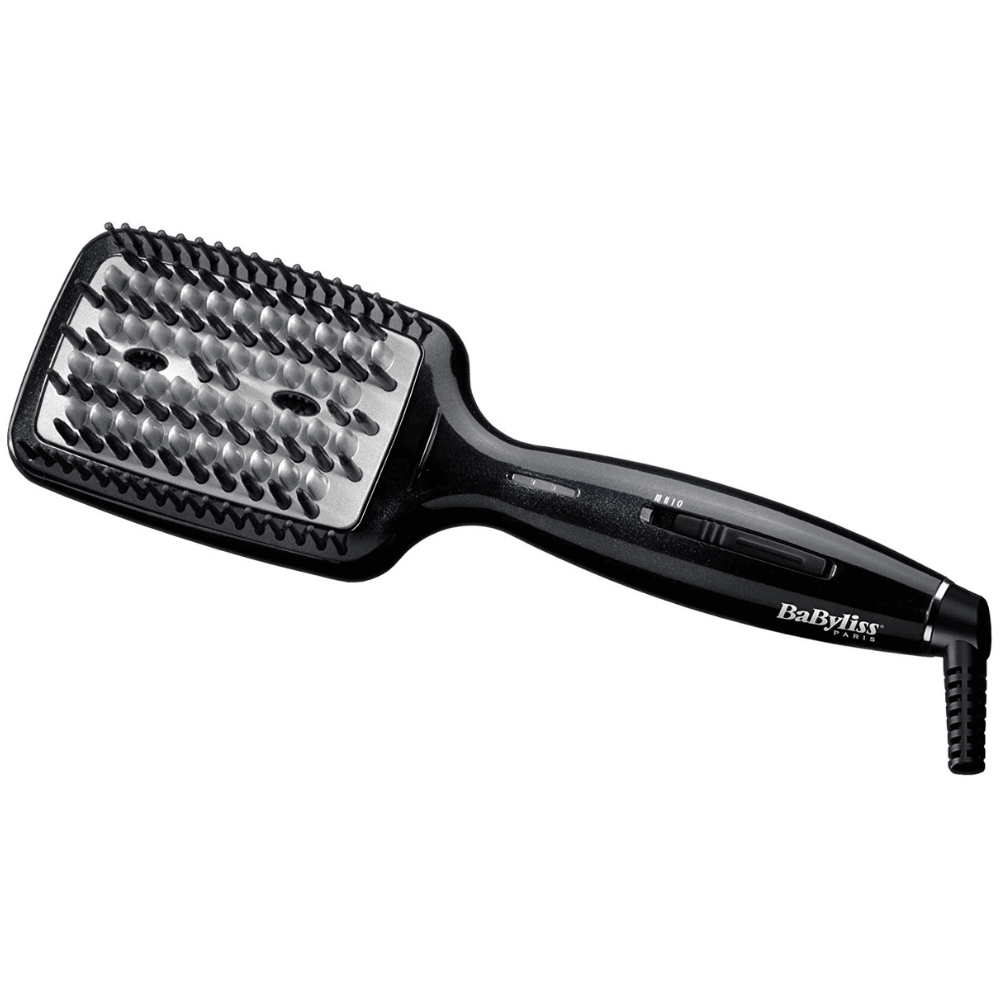 Heated Brush 3D Liss Brush With Ionic Technology - Black - Medaid International