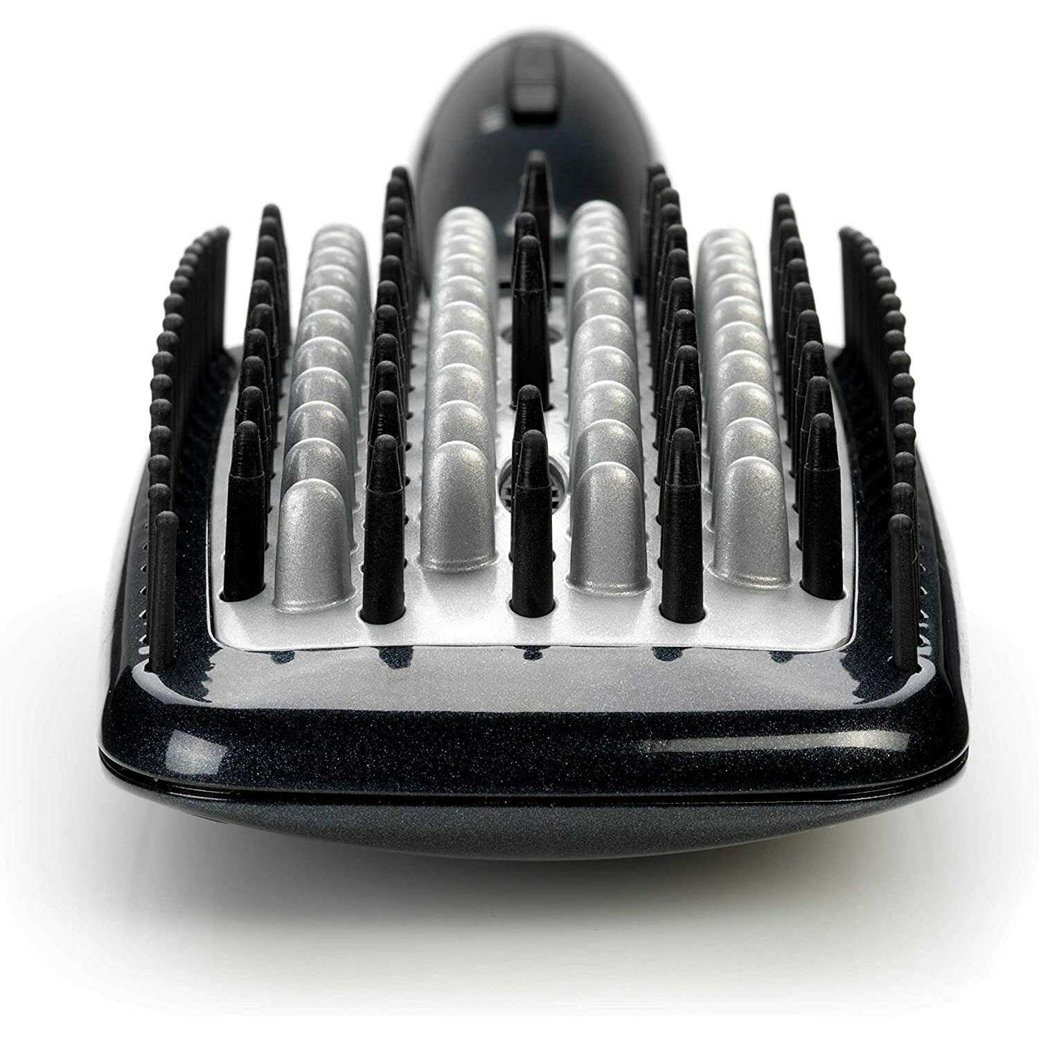 Heated Brush 3D Liss Brush With Ionic Technology - Black - Medaid International