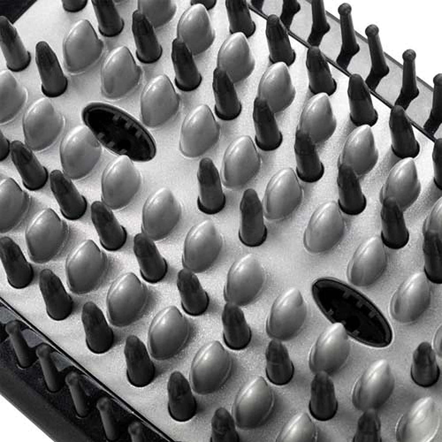 Heated Brush 3D Liss Brush With Ionic Technology - Black - Medaid International