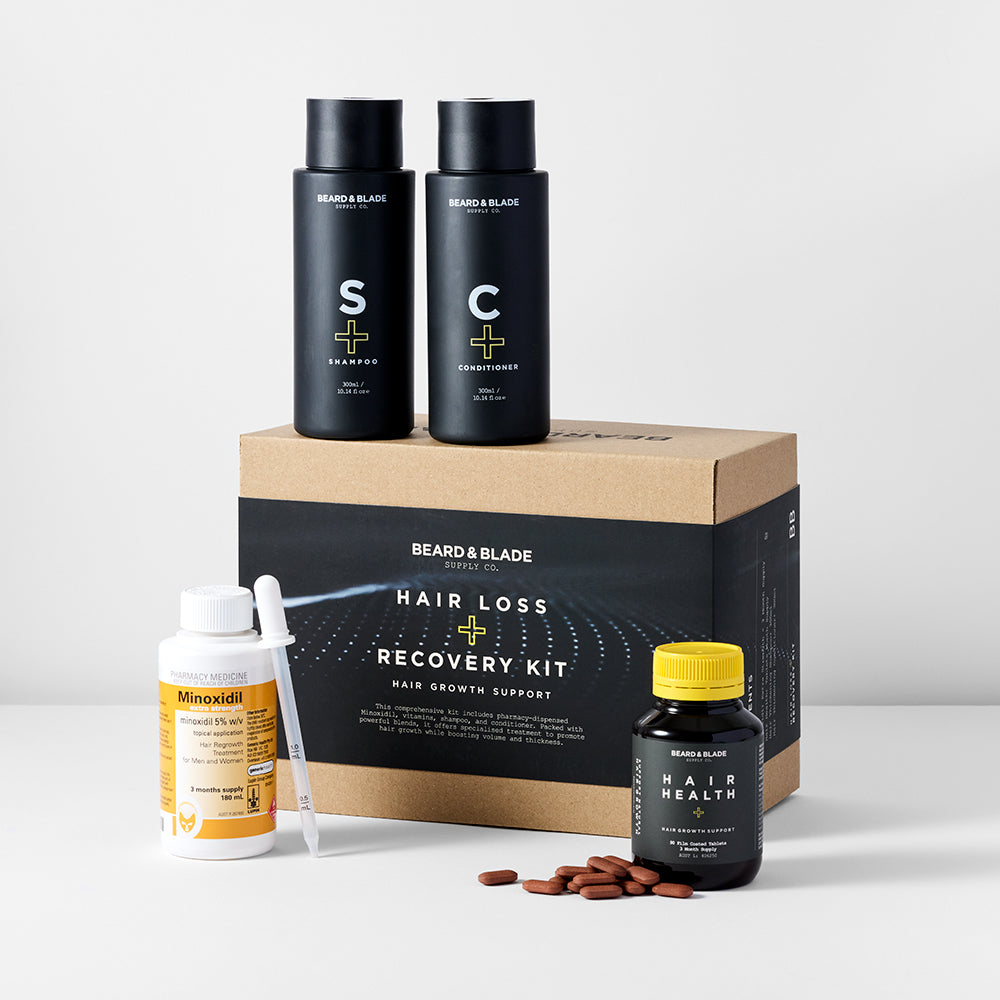Beard & Blade Hair Loss+ Recovery Kit - Medaid