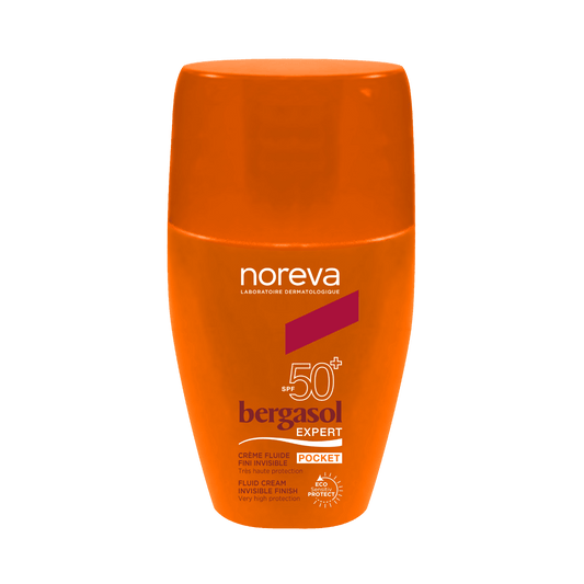 Noreva Bergasol Expert Pocket Fluid Cream Invisible Finish SPF50+ - 30 ml - Medaid - Lebanon