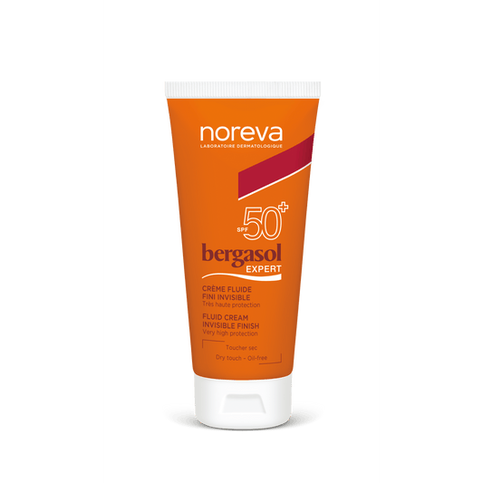 Noreva Bergasol Expert Fluid Cream Invisible Finish SPF 50 + - 50 ml - Medaid - Lebanon