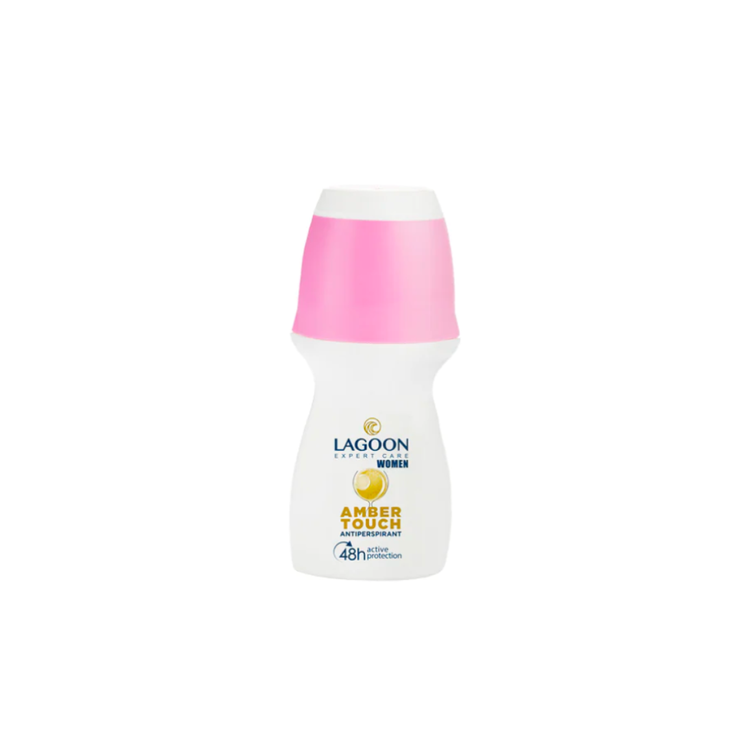 Lagoon Roll-On 48H Anti-Perspirant for Women 50ml - Amber Touch - Medaid