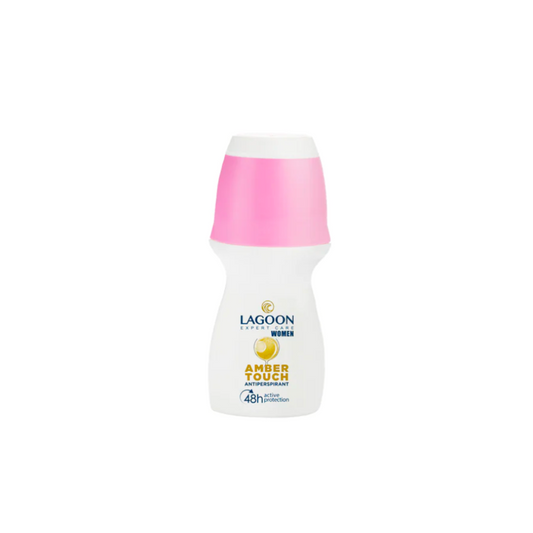 Lagoon Roll-On 48H Anti-Perspirant for Women 50ml - Amber Touch - Medaid