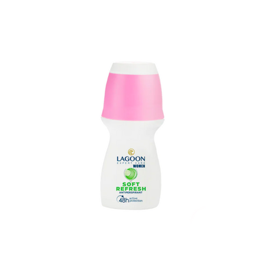 Lagoon Roll-On 48H Anti-Perspirant for Women 50ml - Soft Refresh - Medaid