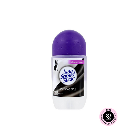 Lady Speed Stick Roll-on Invisible Shower Fresh Antiperspirant Deodorant - Medaid