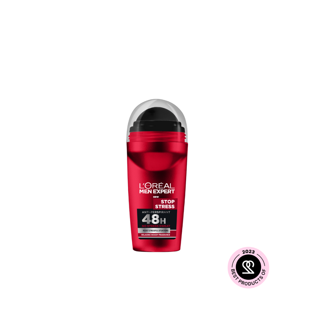 L'Oréal Paris Men Expert Deodorant Stress Resist 48H Roll-On - Medaid