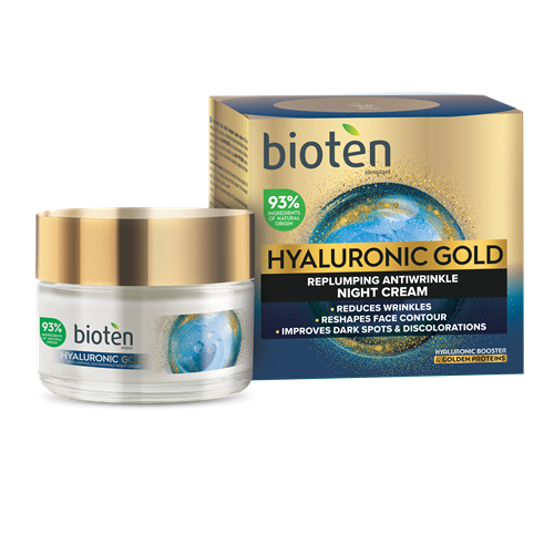 Bioten Hyaluronic Gold Night Cream - 50 ml - Medaid