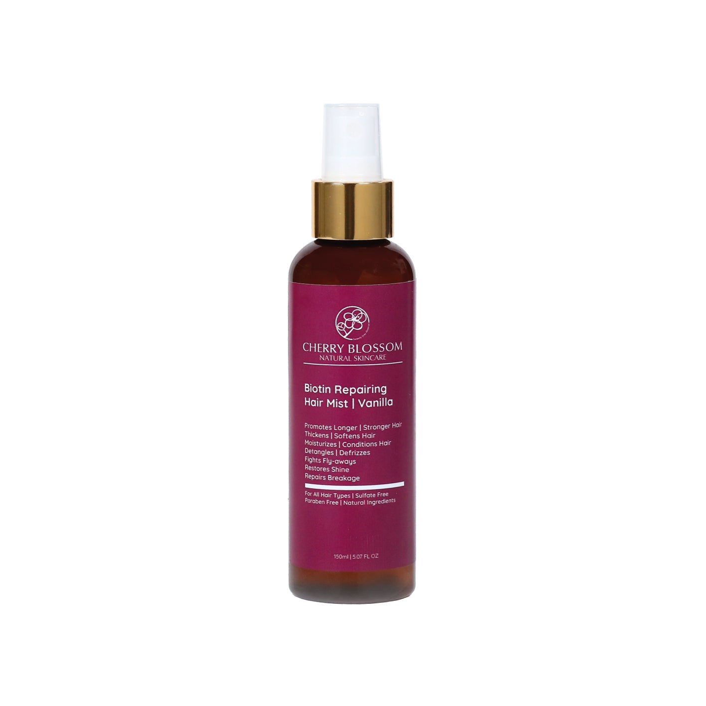Biotin Repairing Hair Mist - Vanilla 150ml - Medaid