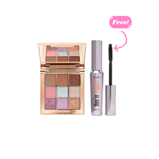 Charlotte Tilbury THE BEAUTYVERSE PALETTE Limited edition + Benefit They're real! Mascara FREE - Medaid International