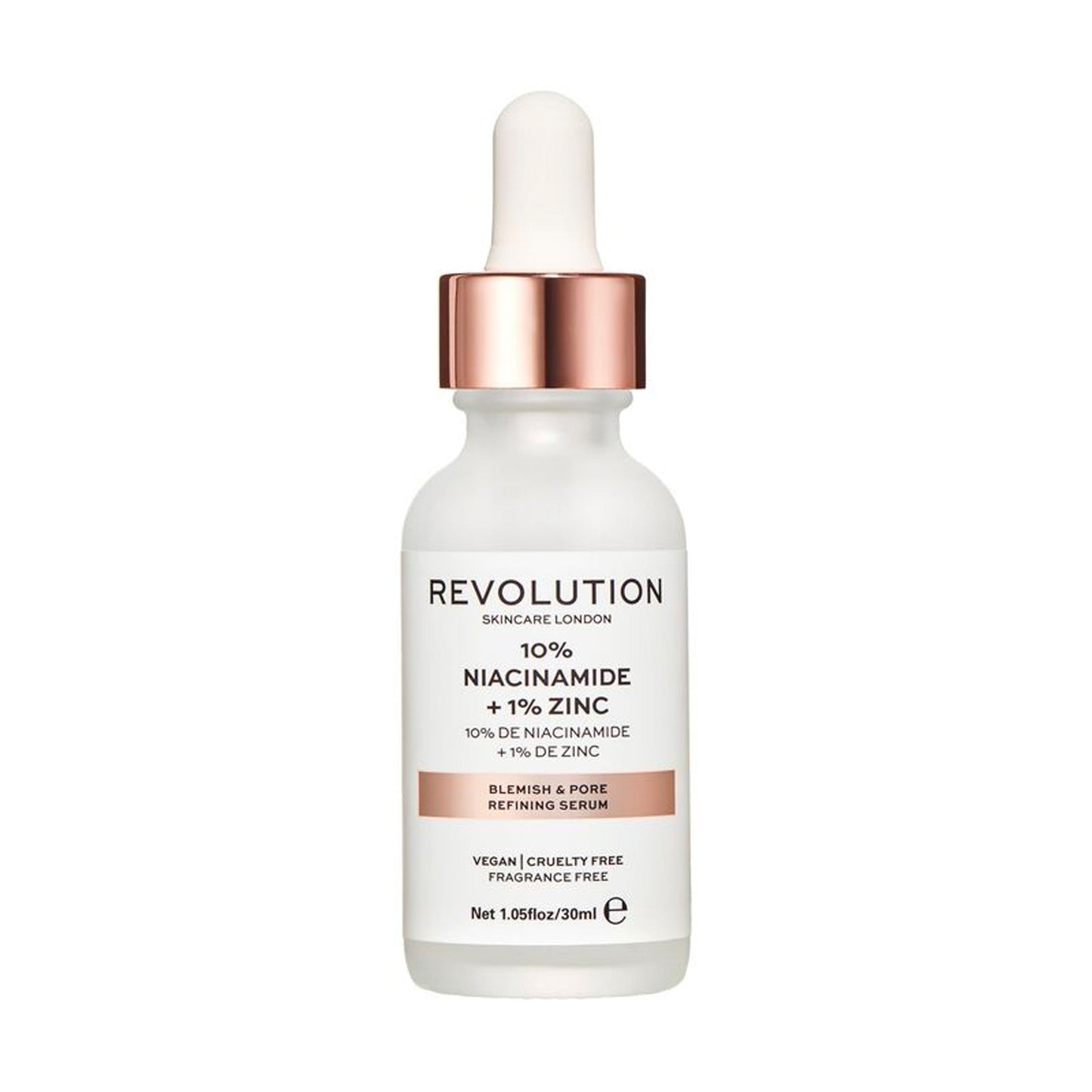 Blemish and Pore Refining Serum - 10% Niacinamide + 1% Zinc - Medaid International