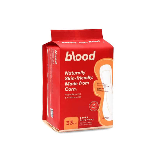 Blood Sanitary Pad Corn extra heavy 33cm - 10 pads - Medaid - Lebanon