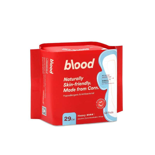 Blood Sanitary Pad Corn heavy 29cm - 12 pads - Medaid - Lebanon