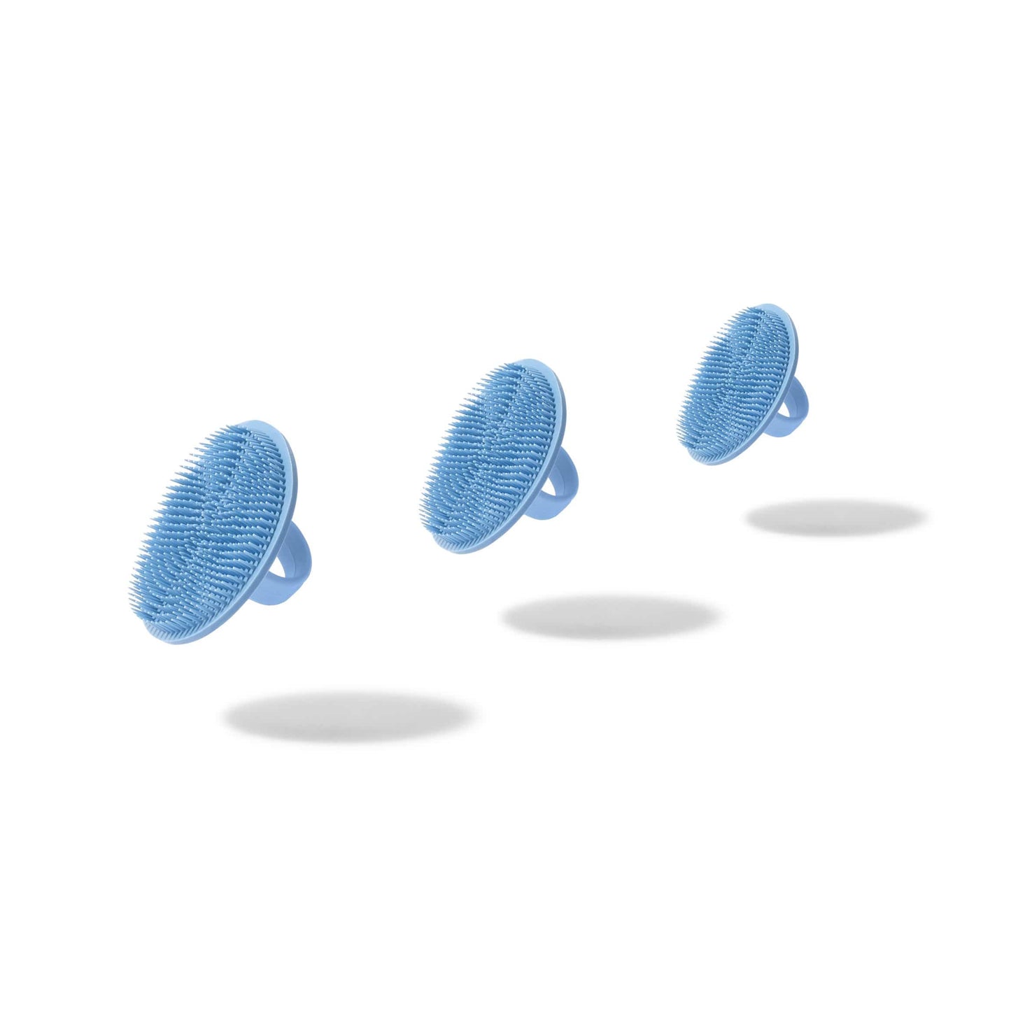 4 Month Plan - Face Scrubber - Blue - BOE3000-03-3PK - Medaid