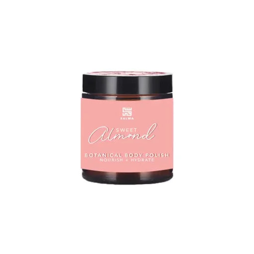 Botanical Body Polish Sweet Almond 200g – Salma Loves Beauty - Medaid