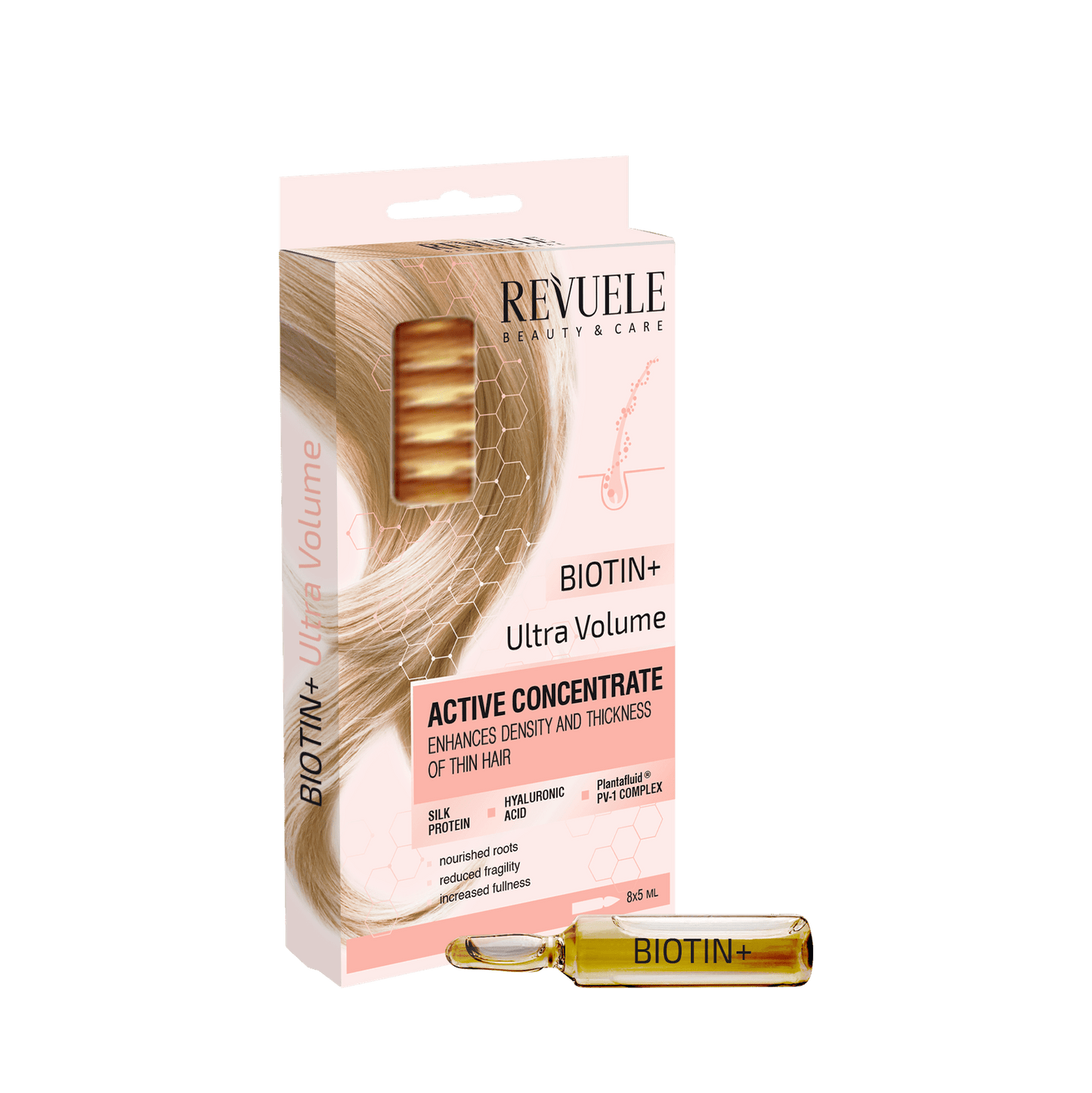 Biotin Hair Ampoule 8 X 5 Ml - Medaid - Lebanon