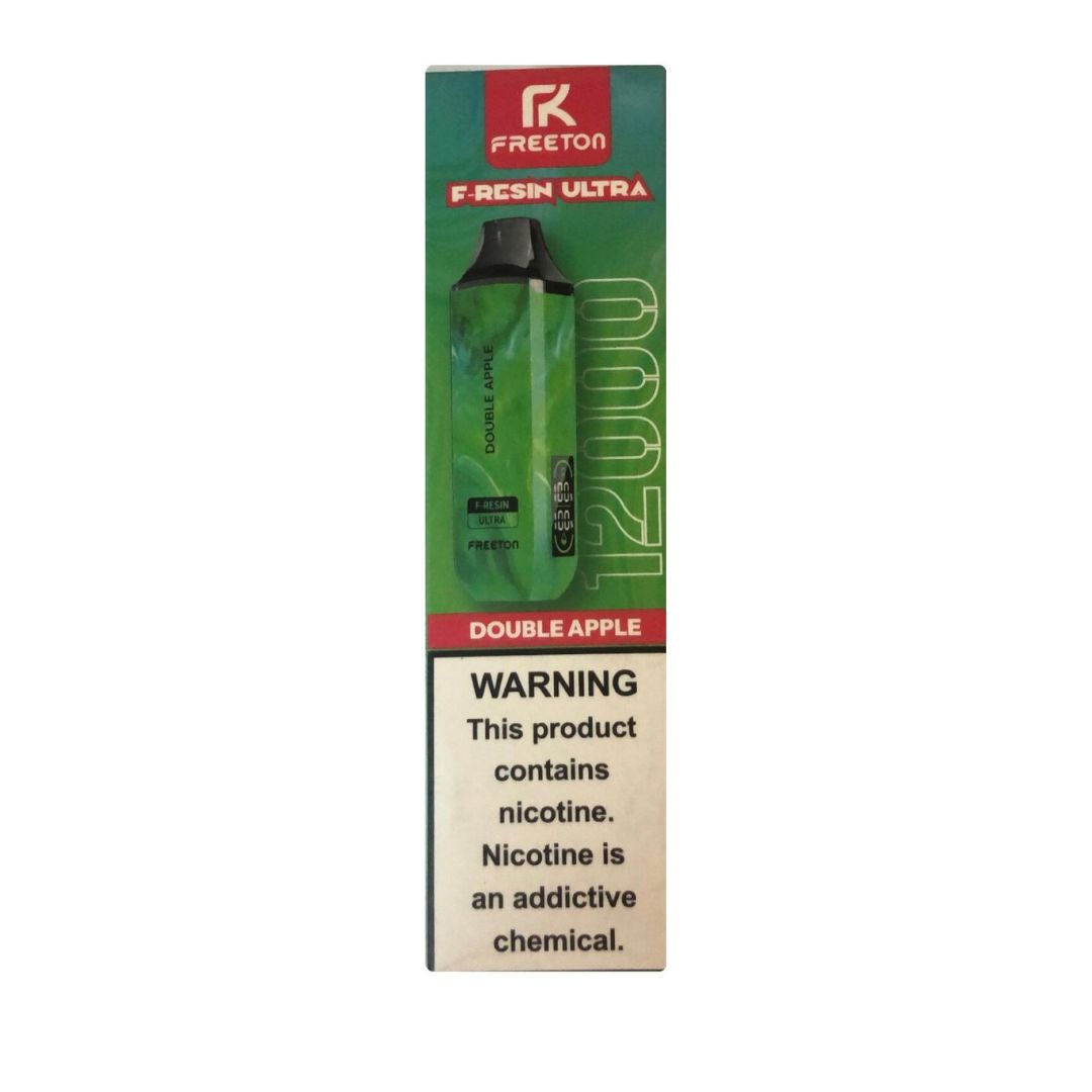 FreeTon F-Resin Ultra - Double Apple - 12000 Puff - Medaid International