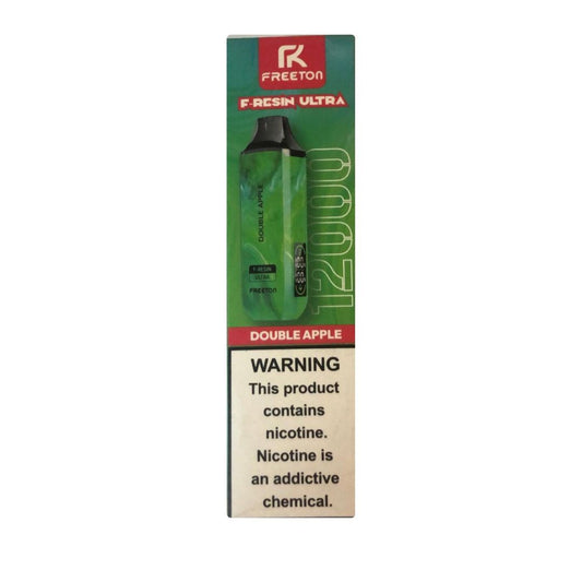 FreeTon F-Resin Ultra - Double Apple - 12000 Puff - Medaid International