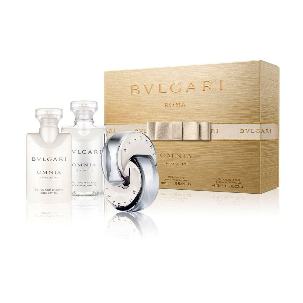 Bvlgari Gold Omnia Crystalline 3 Piece Set - Medaid