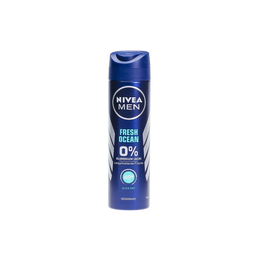 Nivea Fresh Ocean Deodorant Spray For Men 150ml - Medaid - Lebanon