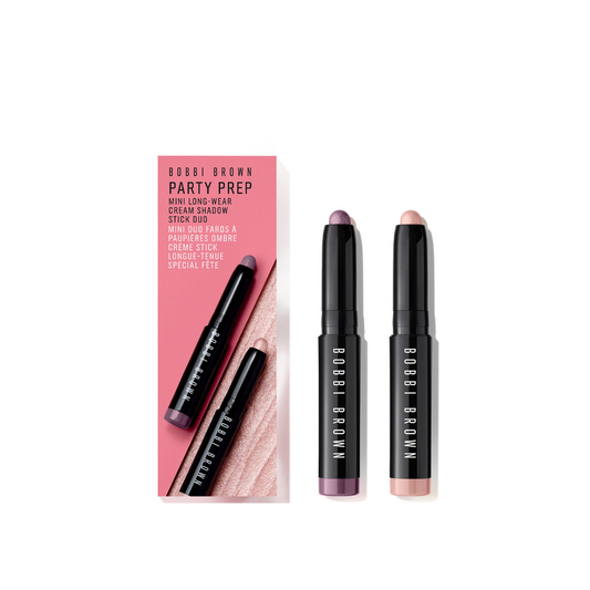 Bobbi Brown Party Prep Mini Long-Wear Cream Shadow Stick Duo Set - Medaid