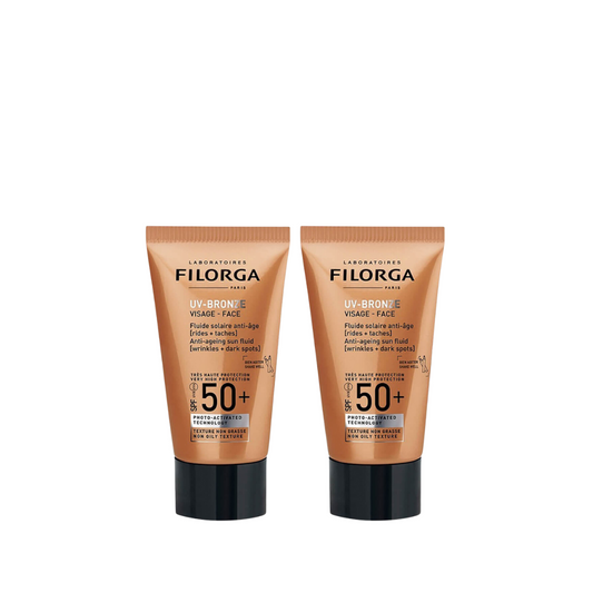 Filorga UV-Bronze Face Fluid SPF50+ Duo At 20% Off - Medaid - Lebanon