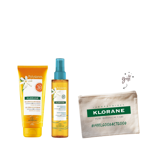 Klorane Sublime After Sun Bundle + Free Pouch